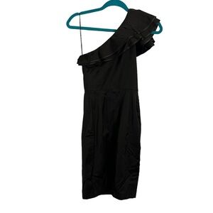 3/$30 ☀️ Wayne Cooper Black One Shoulder Mini Dress